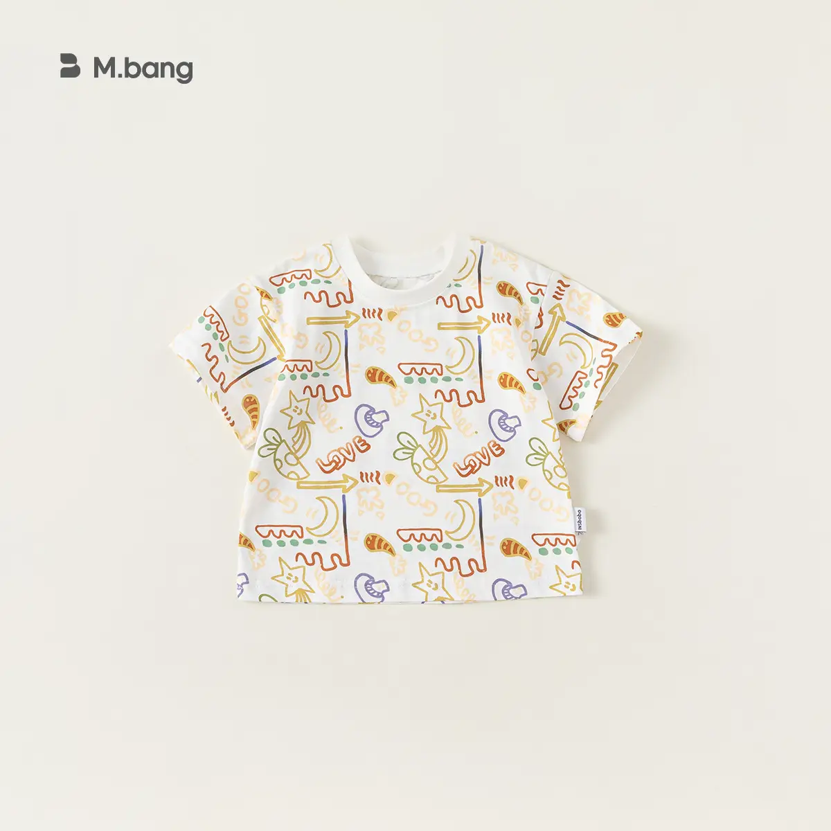 M Balang Boys Grey T-Shirt Casual Short Sleeve - Image 23