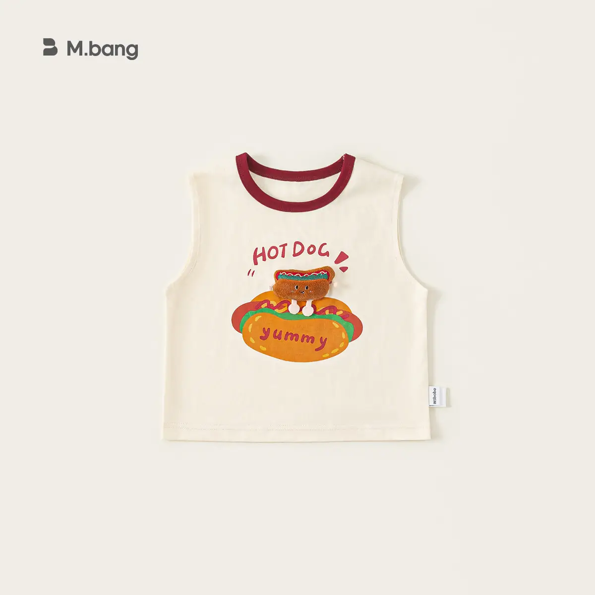 M Balang Boys Grey T-Shirt Casual Short Sleeve - Image 3