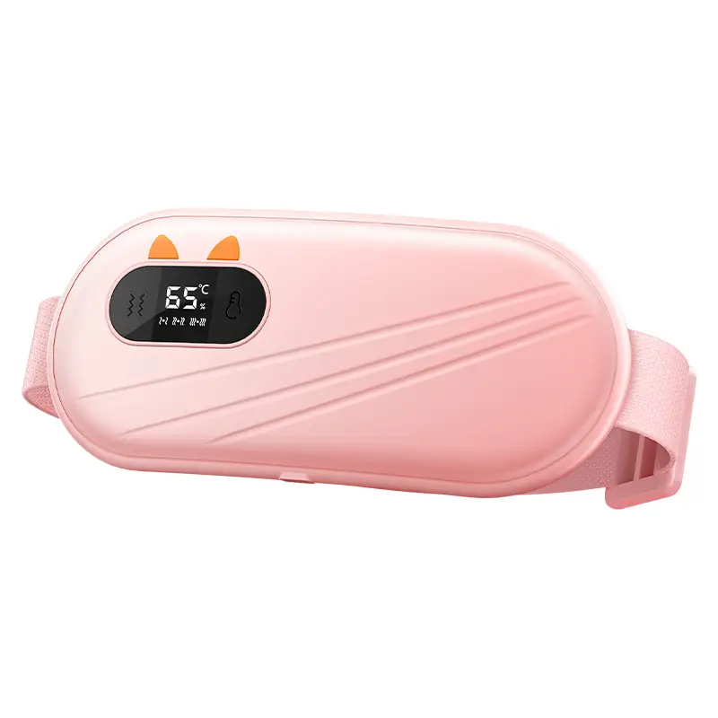 Pink Digital Temperature Belt for Menstrual Pain Relief - Image 7