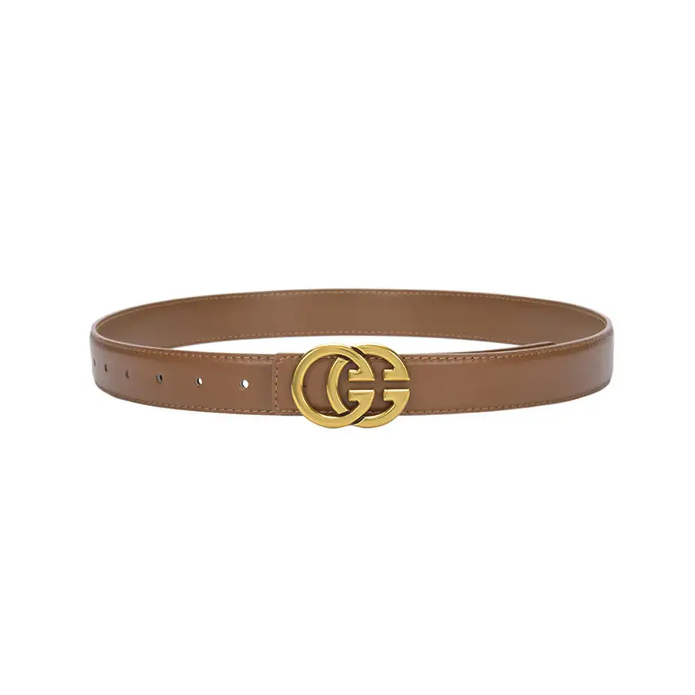 New Women's Genuine Leather GG Belt Wholesale