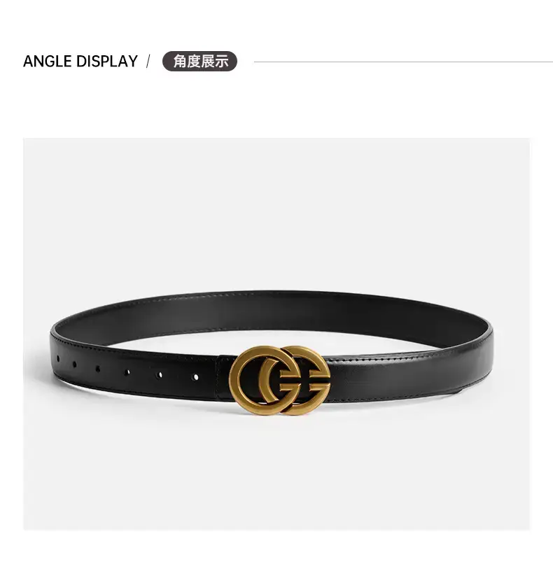 New Women's Genuine Leather GG Belt Wholesale — feature 10