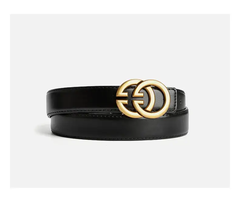 New Women's Genuine Leather GG Belt Wholesale — feature 11