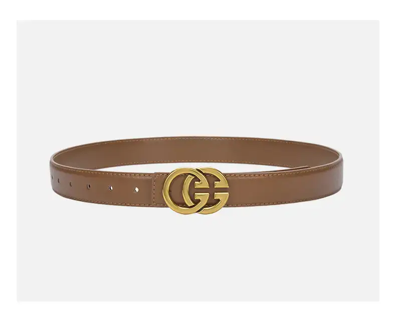 New Women's Genuine Leather GG Belt Wholesale — feature 14