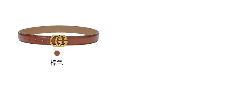 New Women's Genuine Leather GG Belt Wholesale — feature 6