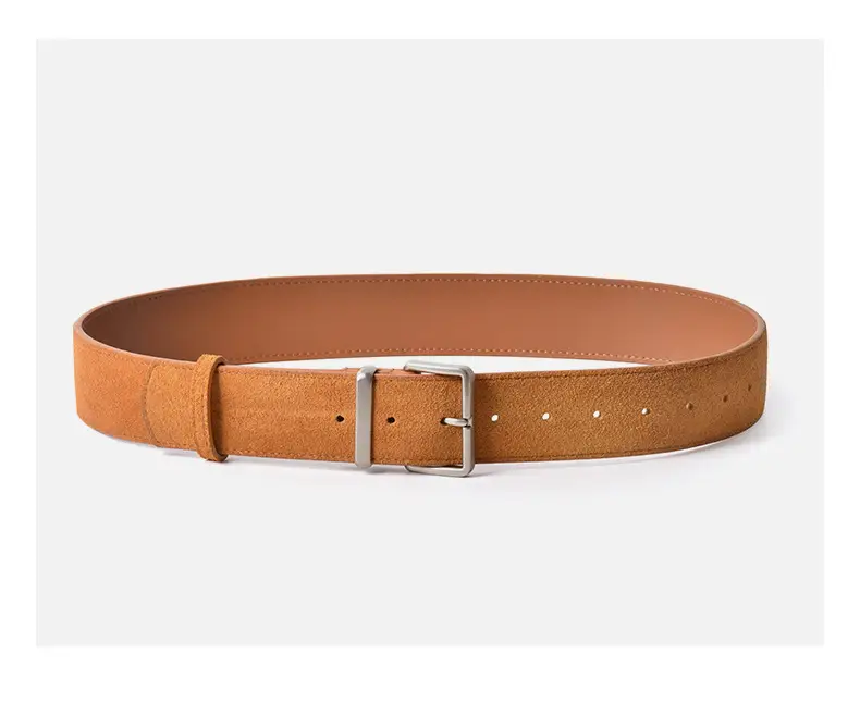 New Style Women's Frosted Suede Belt with Jeans & Skirts — feature 10