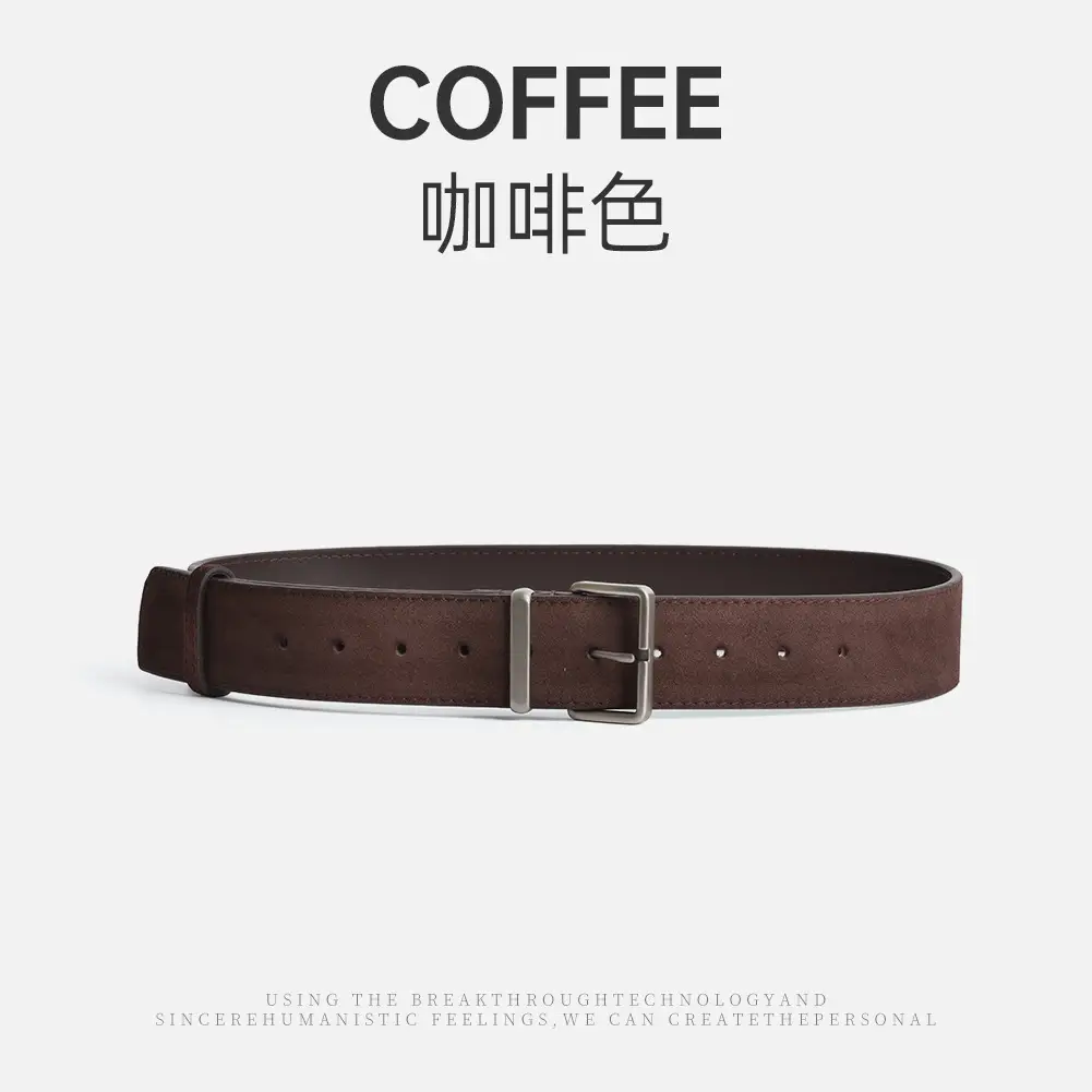 New Style Women's Frosted Suede Belt with Jeans & Skirts - Image 3