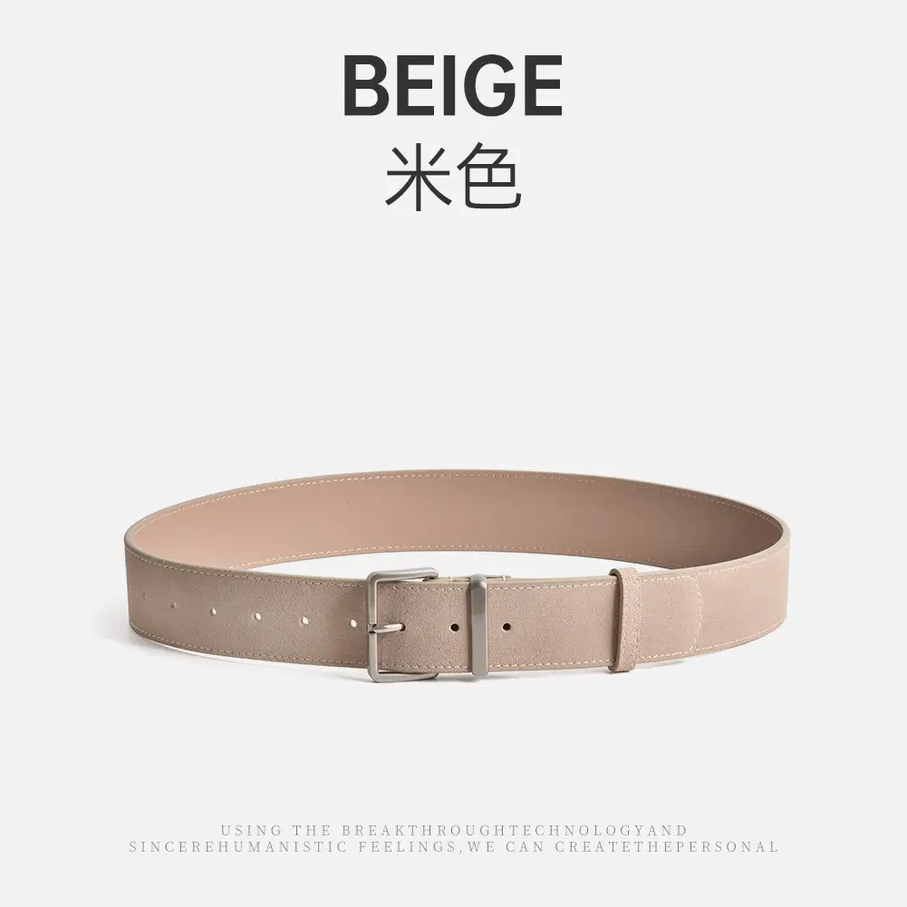 New Style Women's Frosted Suede Belt with Jeans & Skirts - Image 4