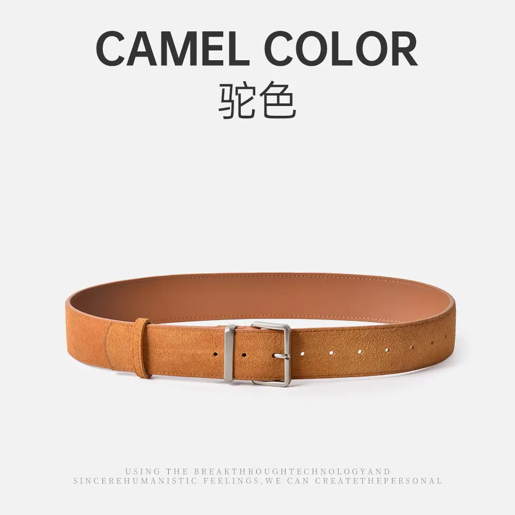 New Style Women's Frosted Suede Belt with Jeans & Skirts - Image 5