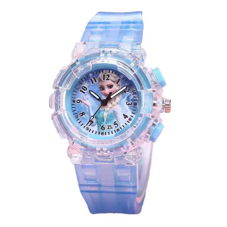 Pink Ice and Snow Princess Kids Watch