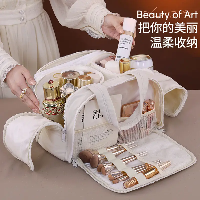 Pink Trolley Makeup Bag 29x16x20CM