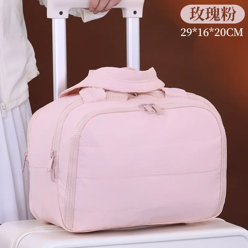 Pink Trolley Makeup Bag 29x16x20CM