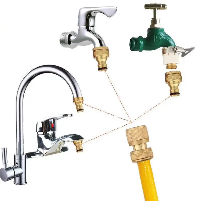 Household Car Wash Hose Telescopic Hose High Pressure Explosion-Proof Tap Water Portable Hose Garden Magic Telescopic Hose Cover — feature 5