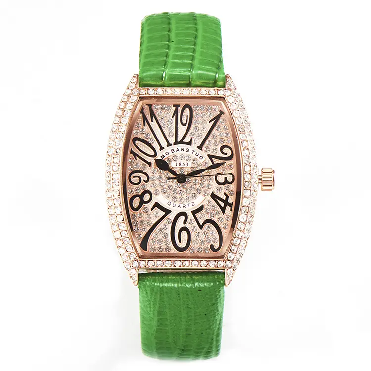 Rose Gold Diamond Encrusted Women's Quartz Watch — feature 14