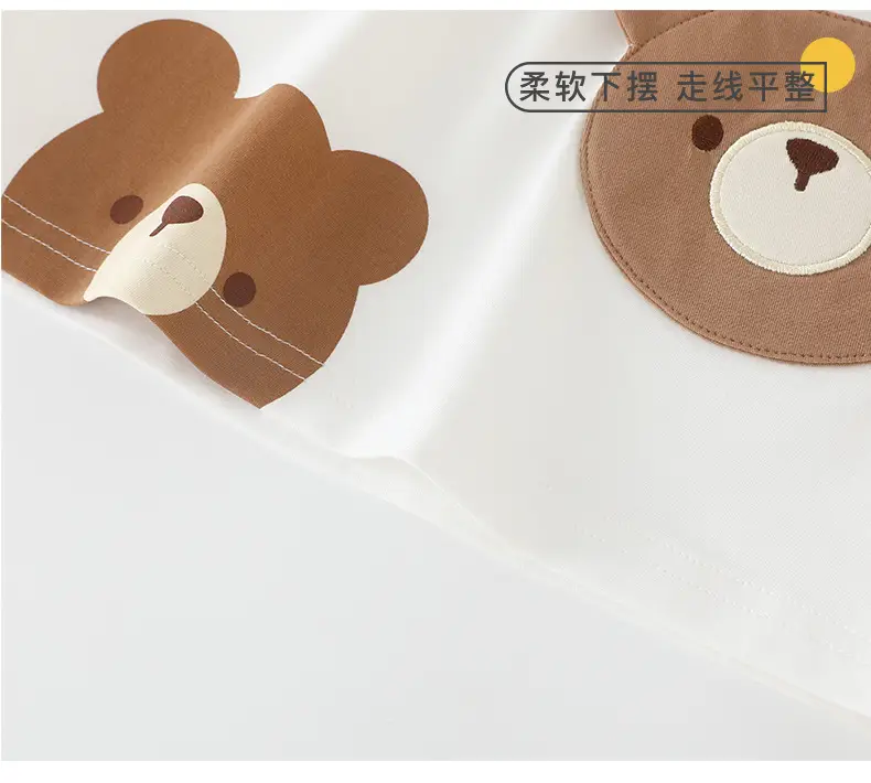 Korean Style Baby Girl Cotton T-Shirt Summer — feature 14