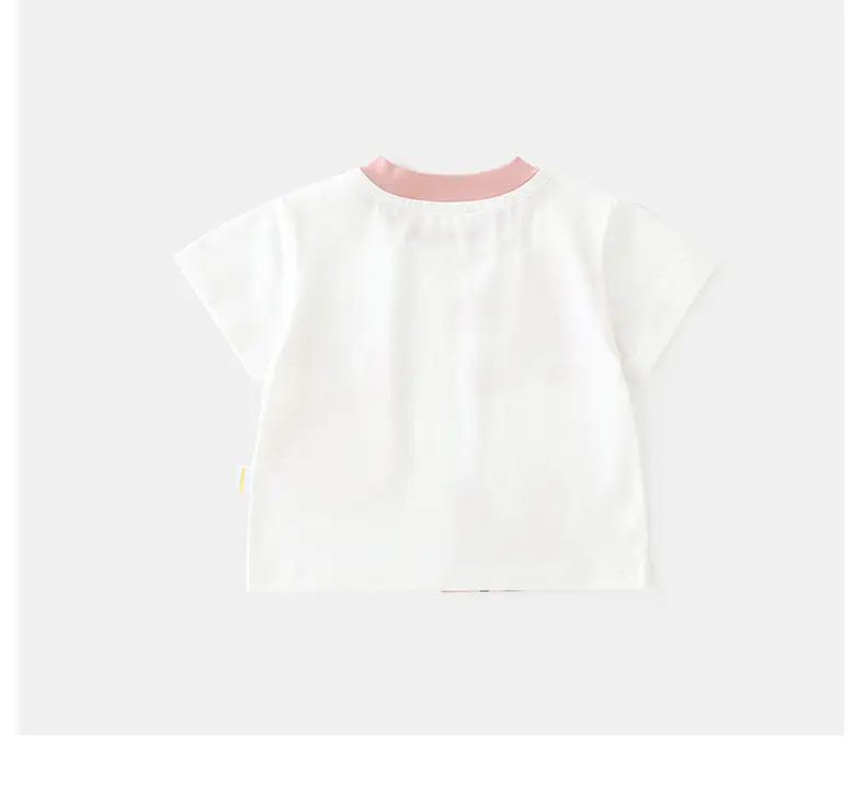 Korean Style Baby Girl Cotton T-Shirt Summer — feature 21