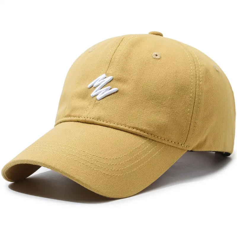 Men's Red Duckbill Baseball Cap with Logo - Image 2