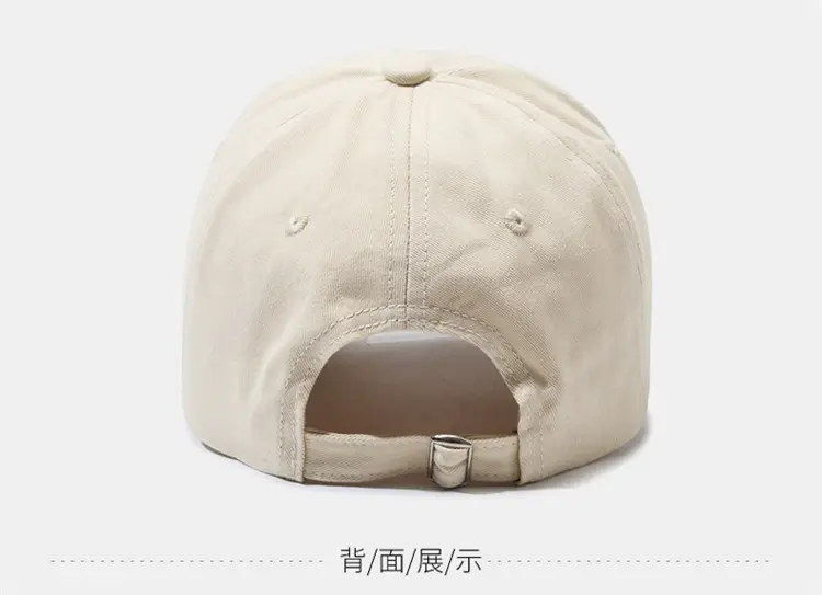 Men's Red Duckbill Baseball Cap with Logo — feature 11