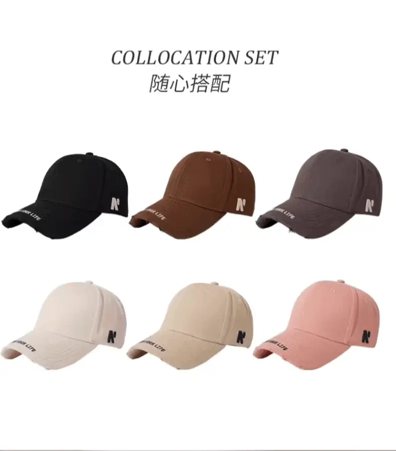 Women Face-Slimming Duckbill Cap with Retro Enlarged Brim — feature 16