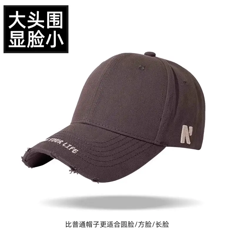 Women Face-Slimming Duckbill Cap with Retro Enlarged Brim