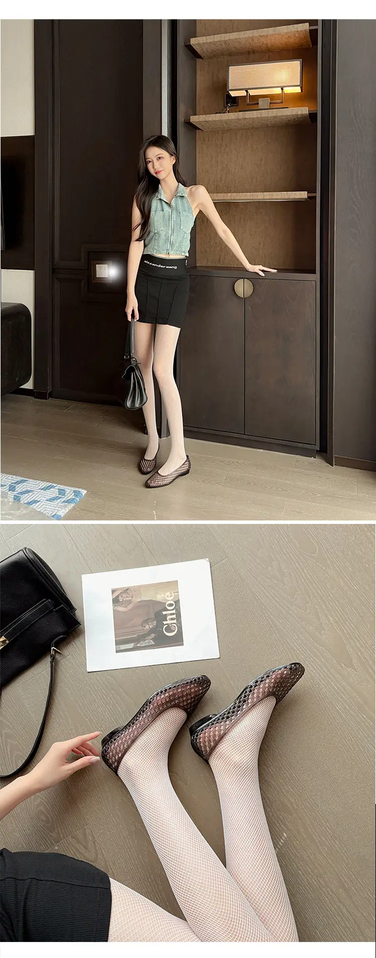 Korean Jelly Shoes, Shallow Mouth Flats, Crystal Pvc Outdoor Casual Pointed Toe Sandals and Slippers, One-Leg Cut Out Dance Shoes — feature 27