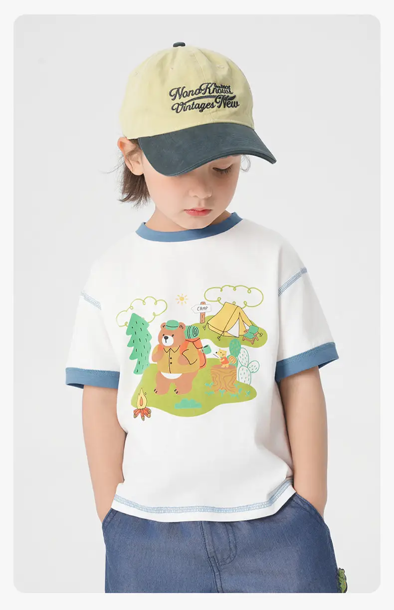 Right European Boys' Mosquito Proof T-Shirt Shorts Set — feature 13
