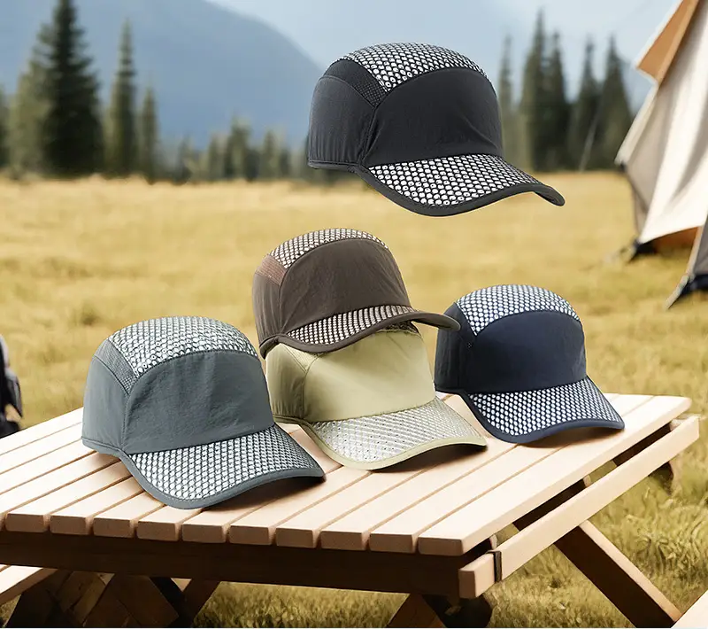 Women Mesh Baseball Cap with Adjustable Strap — feature 13