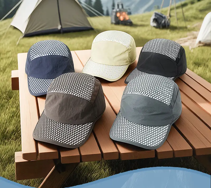 Women Mesh Baseball Cap with Adjustable Strap — feature 7