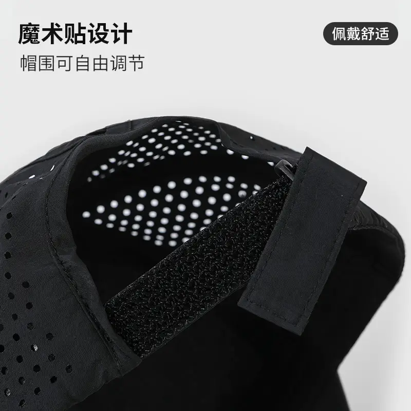 Blue Mesh Duckbill Cap with Ponytail for Summer Sports - Image 15