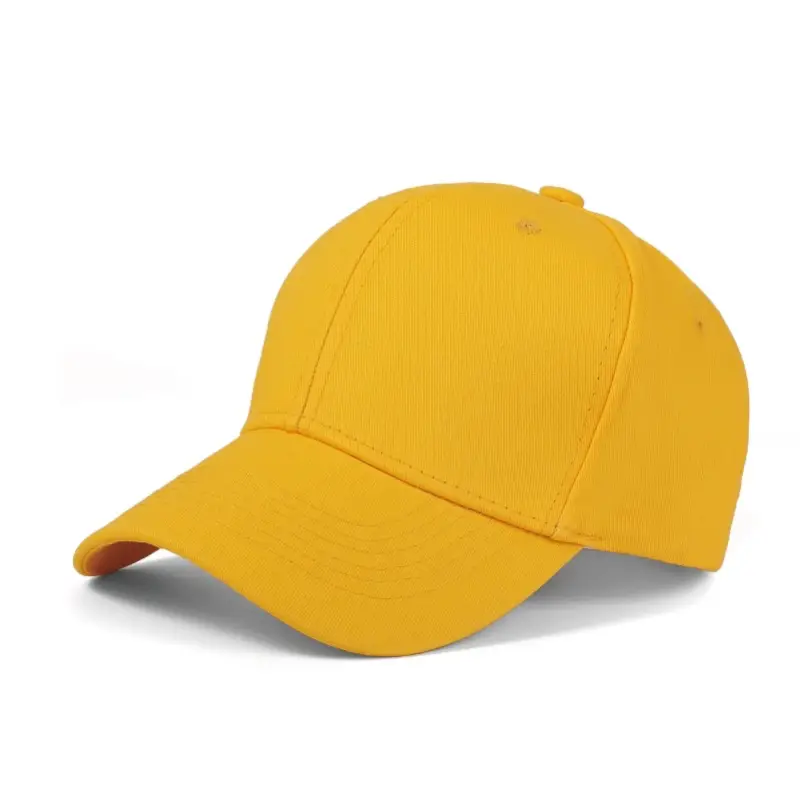 Orange Unisex Baseball Cap with Duckbill Design - Image 10