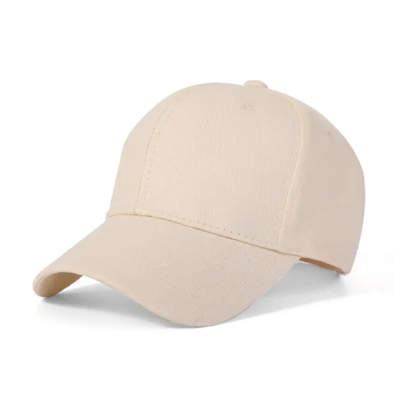Orange Unisex Baseball Cap with Duckbill Design - Image 2