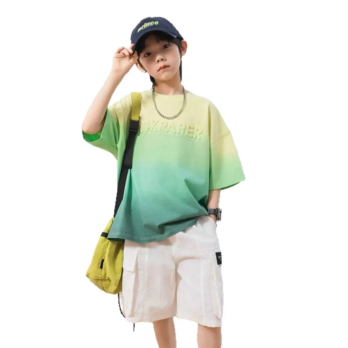 Boys Tie-Dye Cotton T-Shirt Summer Casual - Image 6