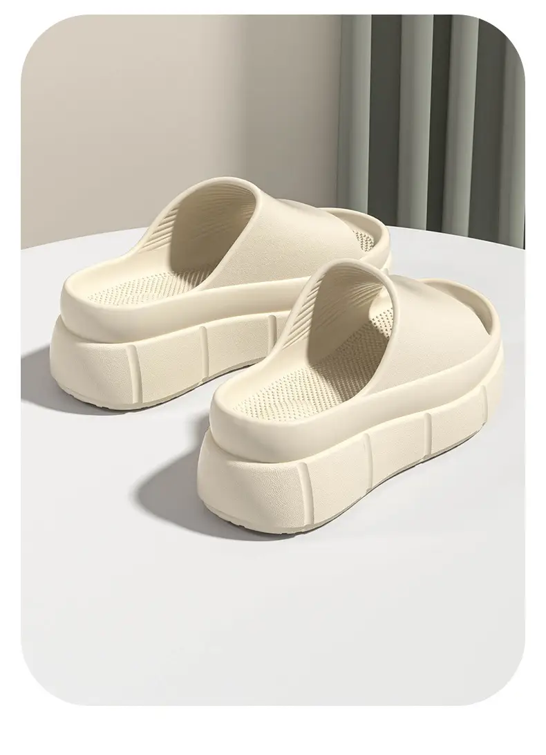 2026 New Fashion Soft-Soled High-Heeled Eva Women's Slip-On Sandals, Height-Increasing Versatile Trendy Comfortable Sandals for Women — feature 3
