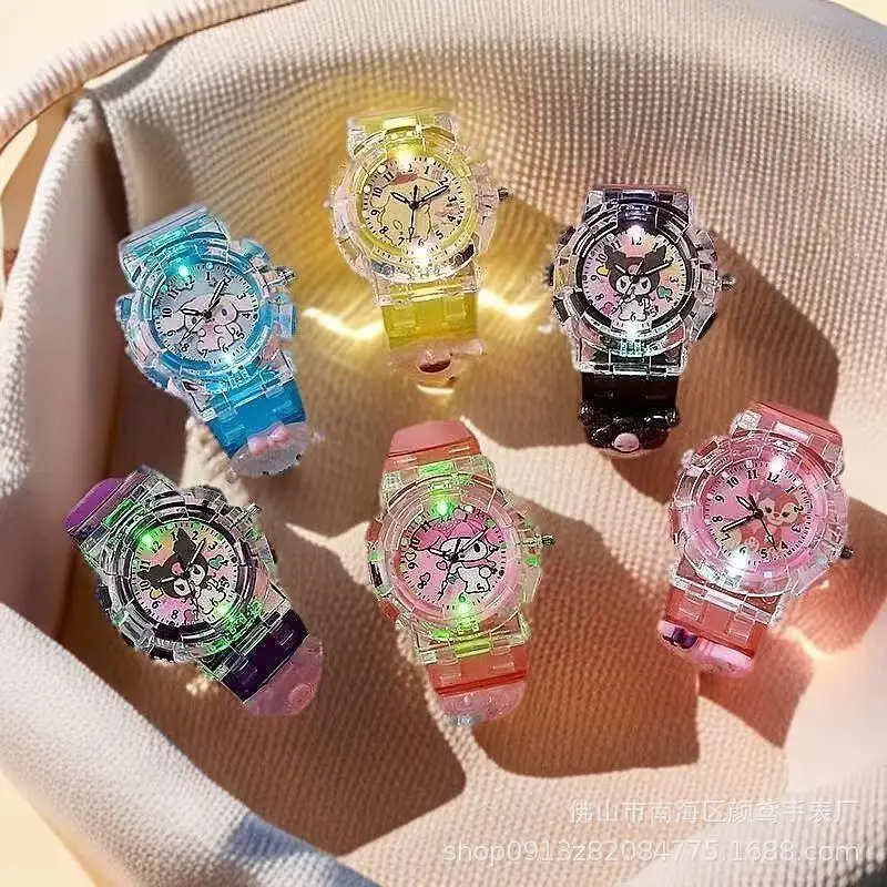 Luminous Kuromi Quartz Watch for Girls — feature 1