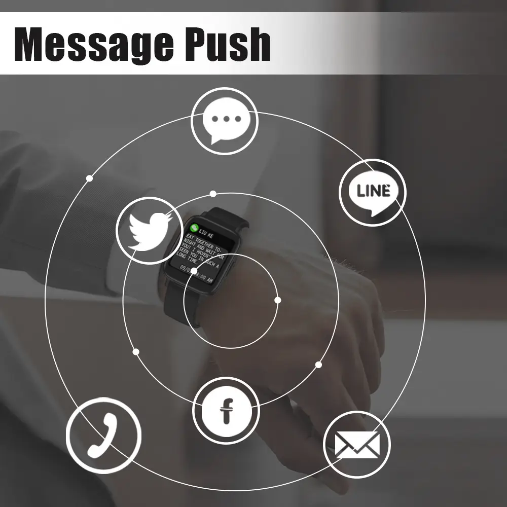 Smart Watch with Heart Rate & Blood Oxygen Display - Image 4