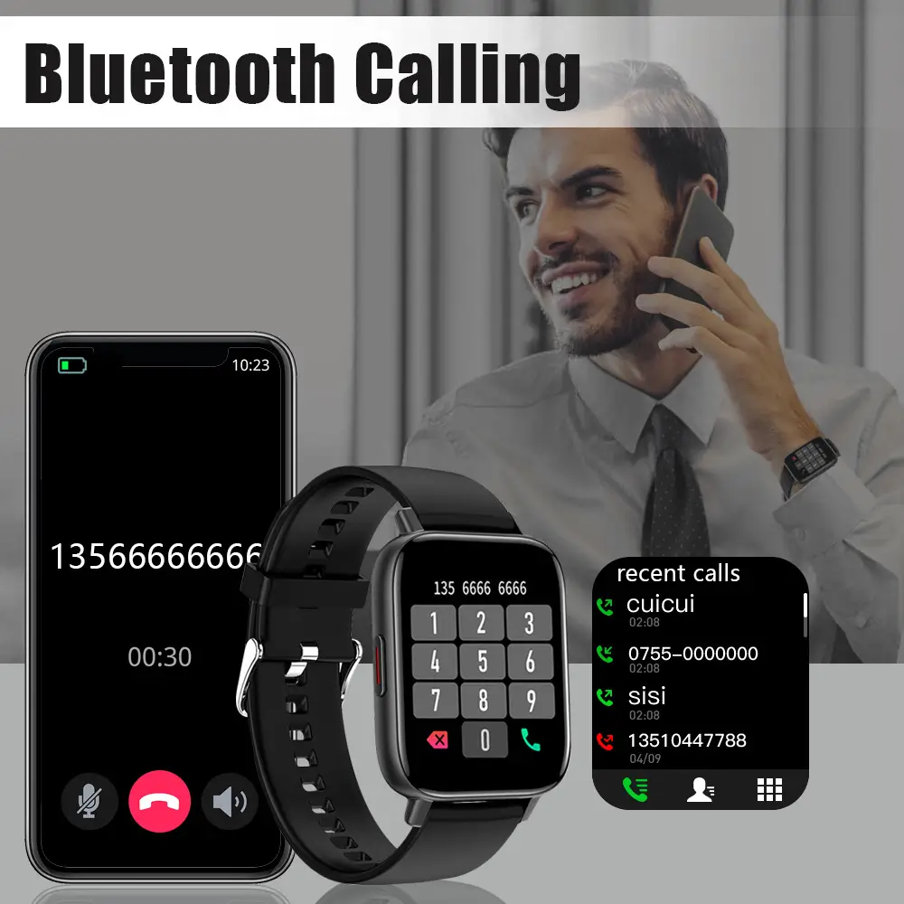 Smart Watch with Heart Rate & Blood Oxygen Display — feature 2