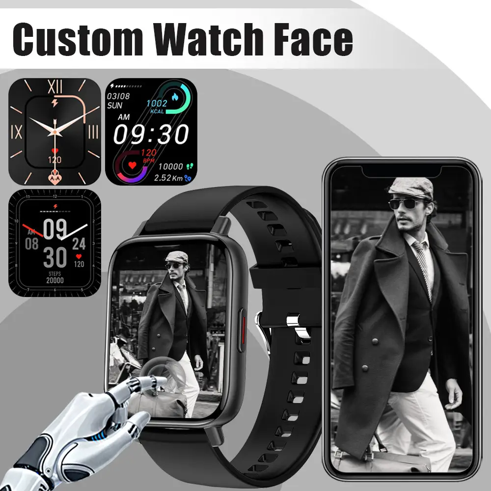 Smart Watch with Heart Rate & Blood Oxygen Display — feature 4
