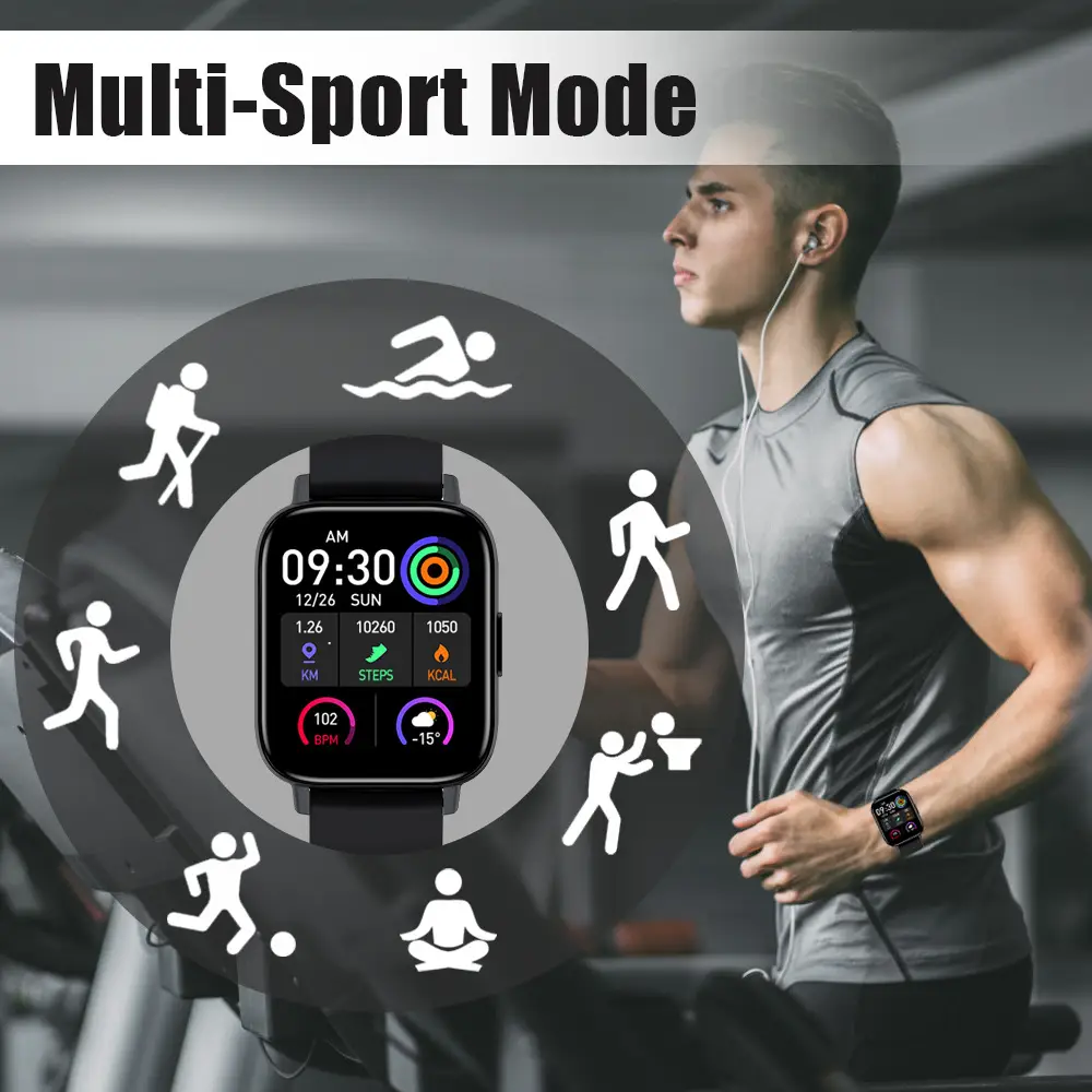 Smart Watch with Heart Rate & Blood Oxygen Display — feature 5