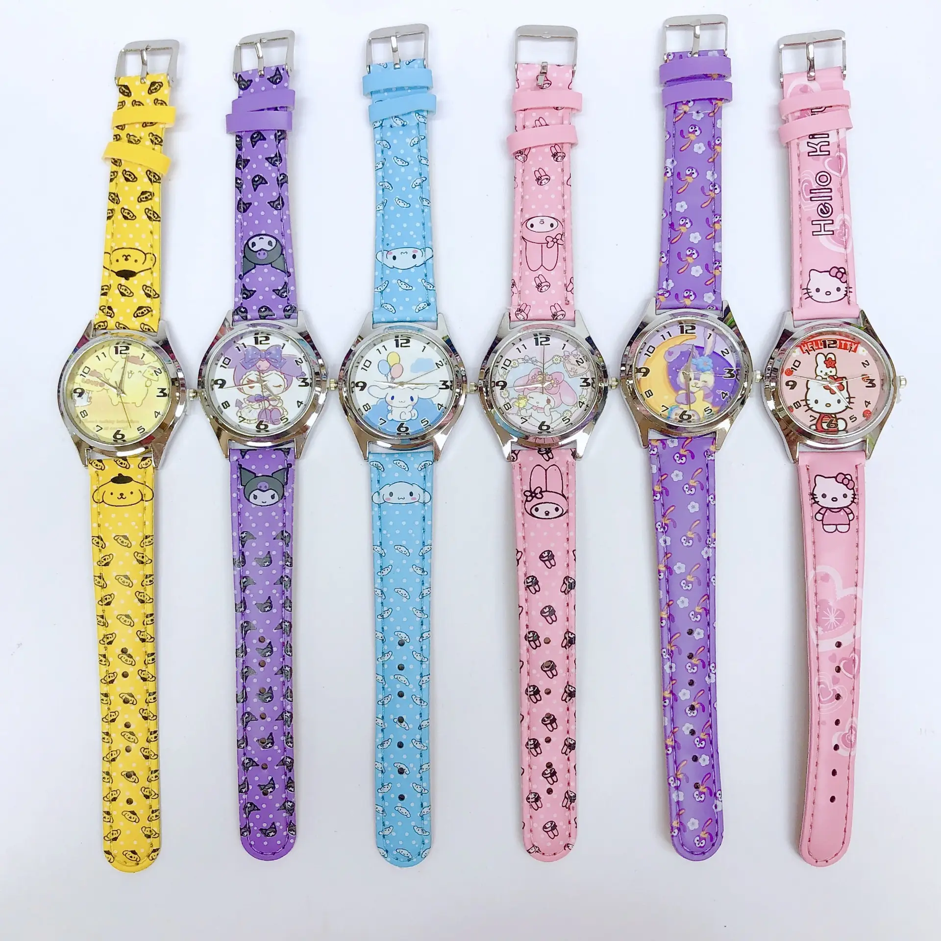 Cute Cartoon Watch for Kids Boys Girls Quartz Pointer — feature 9