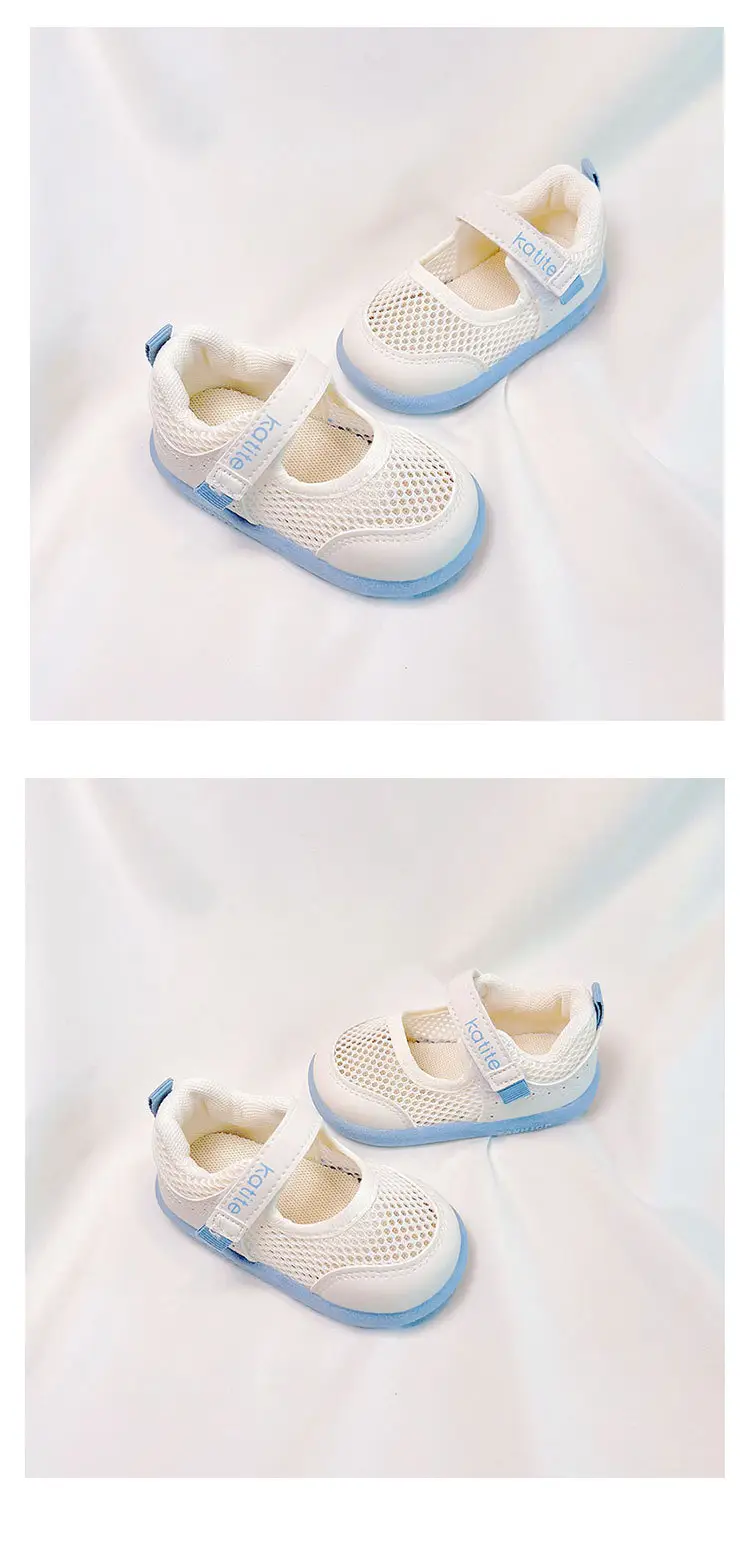 Baby Mesh Sandals White Blue Purple 2025 Summer — feature 11