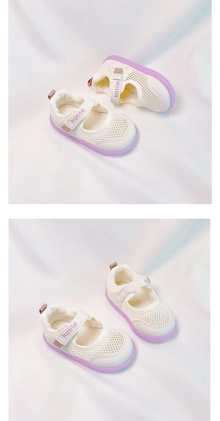 Baby Mesh Sandals White Blue Purple 2025 Summer — feature 8