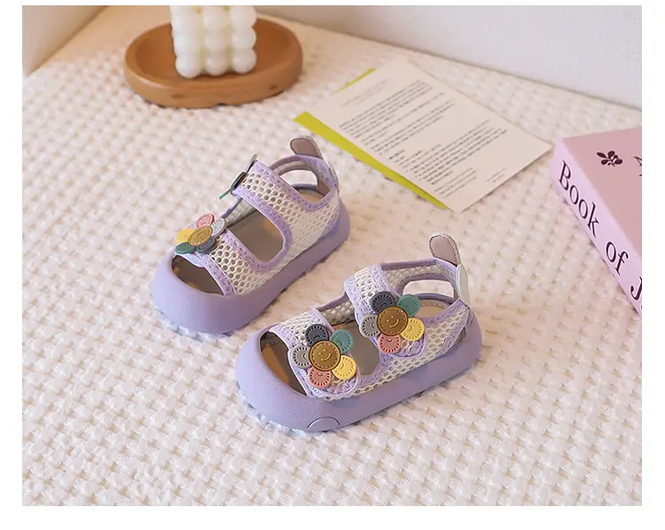 Baby Sandals White Floral Soft Sole 2025 — feature 11