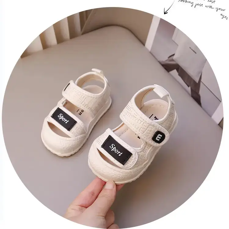 Baby Sandals White Non-Slip Toddler Shoes — feature 12