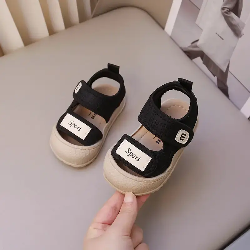 Baby Sandals White Non-Slip Toddler Shoes