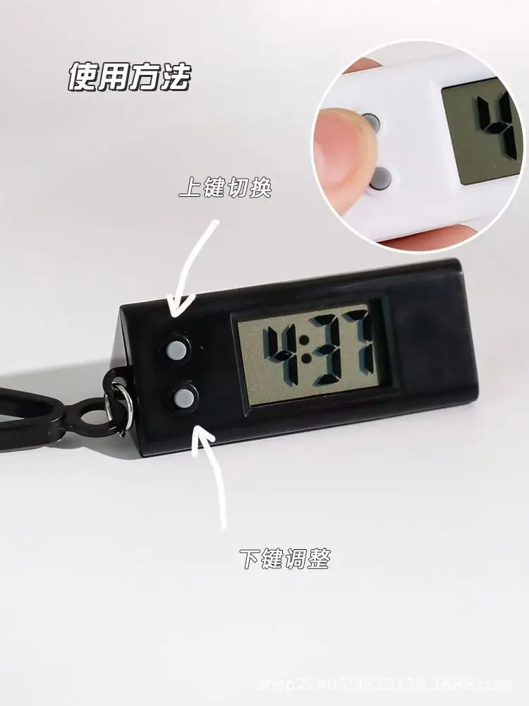 Triangular Digital Watch Keychain for Students 2024 — feature 7