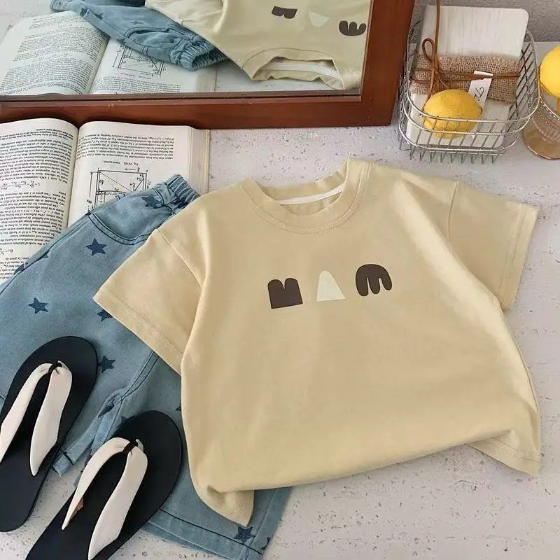 Navy Blue Boys Cotton T-Shirt 2025 Kids — feature 6