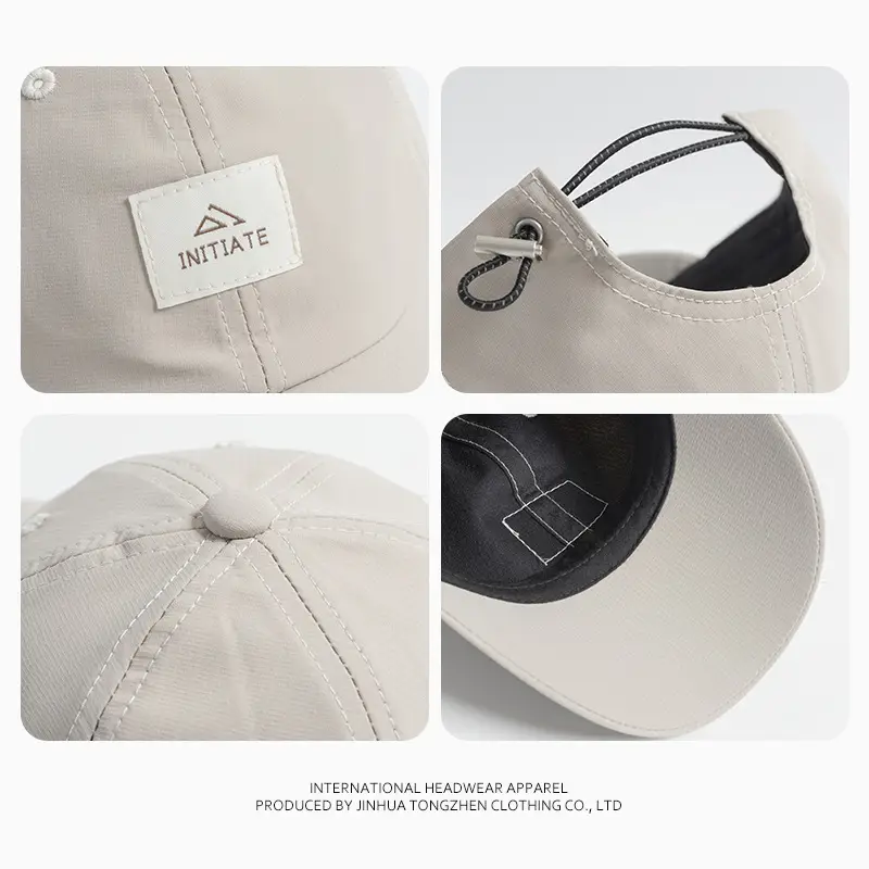 TongZhen Duckbill Cap Grey Spring Summer Outdoor Hiking Hat — feature 9