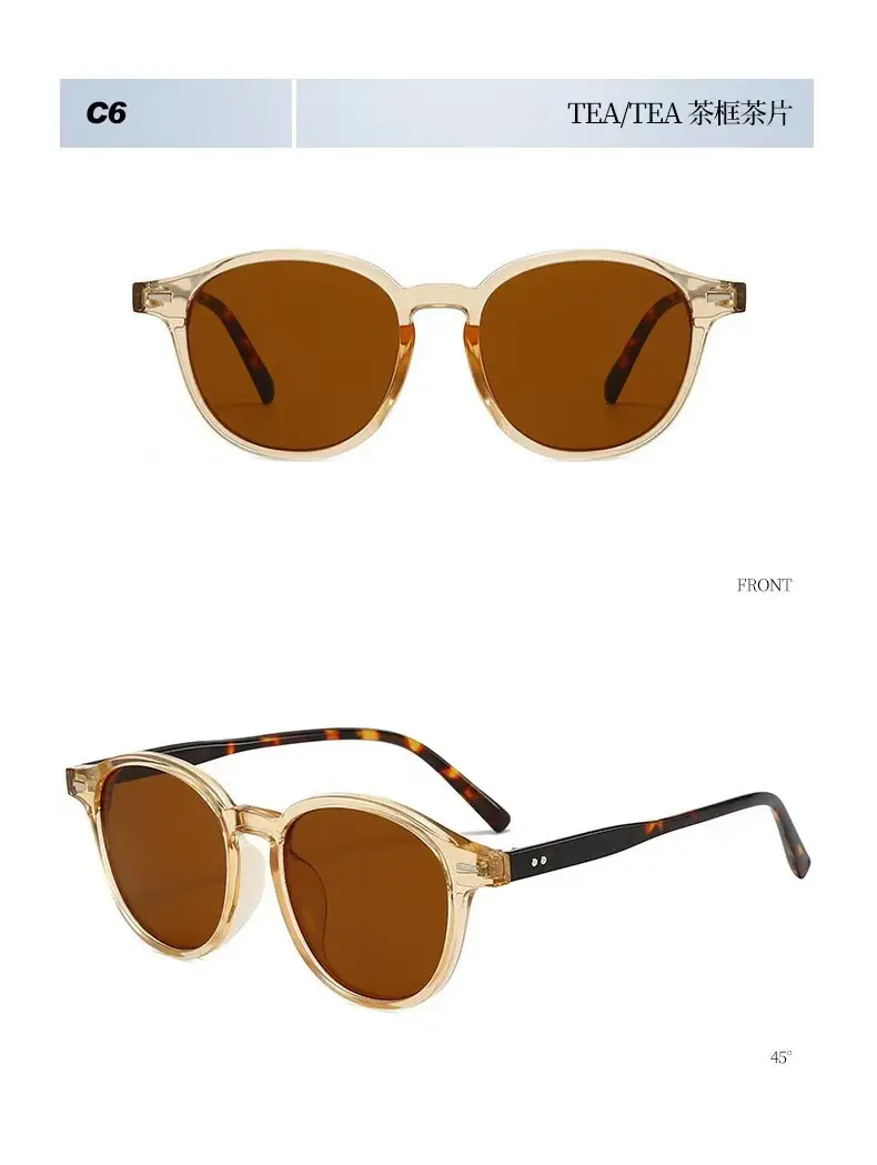 Women Retro Artistic Sunglasses Anti-UV Cross Border — feature 16
