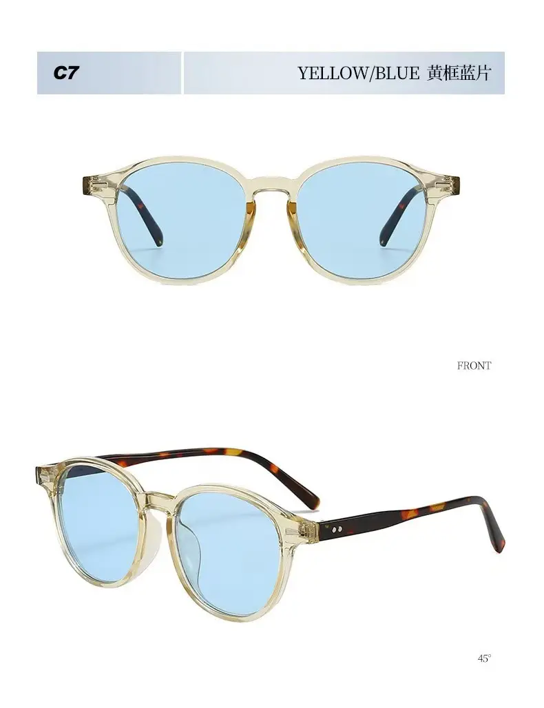 Women Retro Artistic Sunglasses Anti-UV Cross Border — feature 17