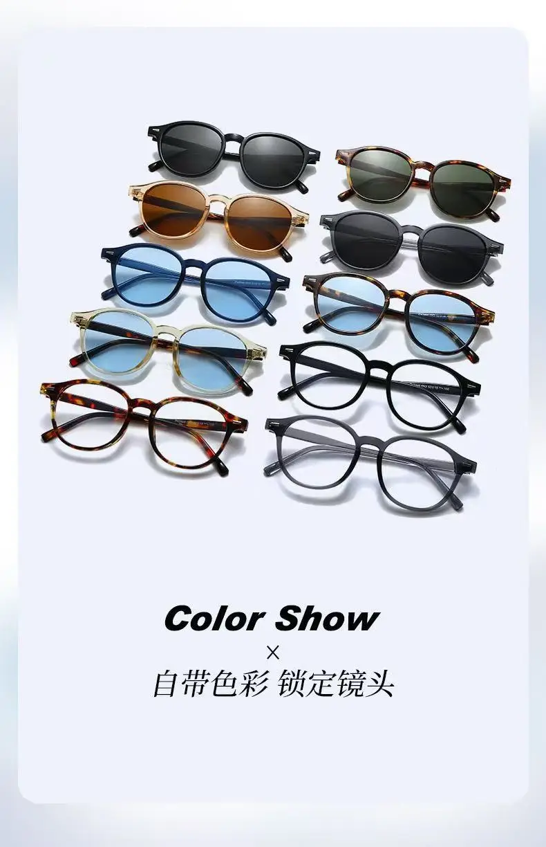 Women Retro Artistic Sunglasses Anti-UV Cross Border — feature 3