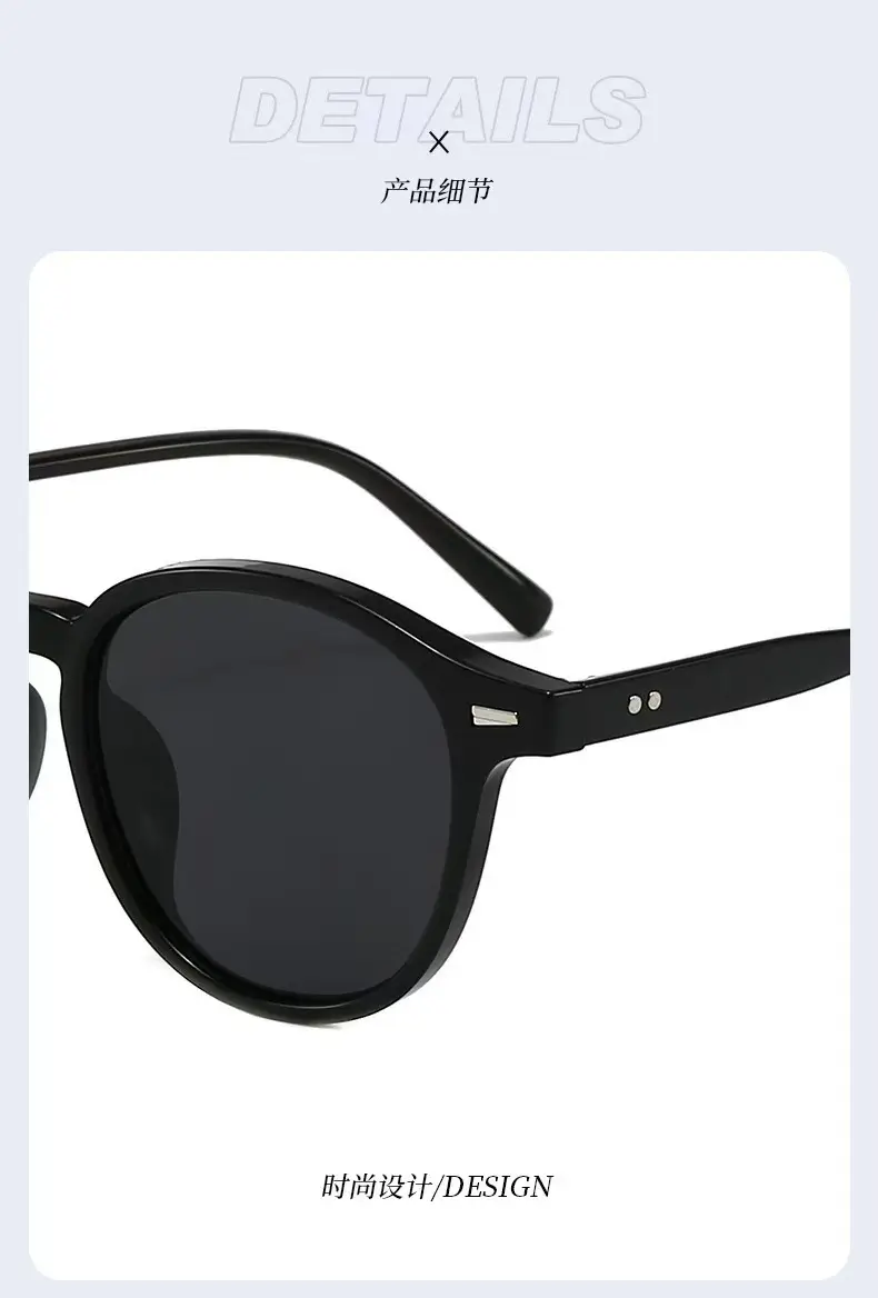 Women Retro Artistic Sunglasses Anti-UV Cross Border — feature 7